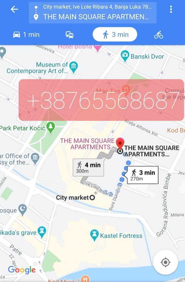The Main Square Apartments بانيا لوكا المظهر الخارجي الصورة